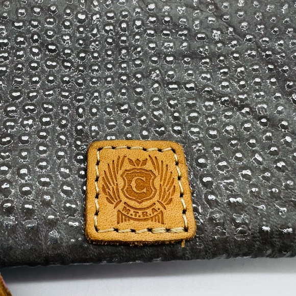 Consuela Pretty Gray Wristlet and card holder with Multicolor Strap EUC - Picture 2 of 11